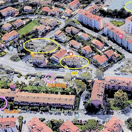 Cosy, Wi-Fi, Jardin & Parking, Jasmins Studio Entre Cannes Et Antibes Vallauris Exterior photo