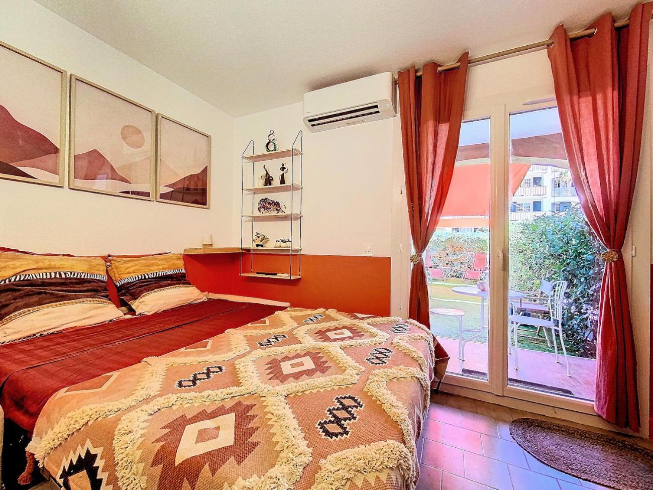 Apartment Cosy, Wi-fi, Jardin & Parking, Jasmins Entre Cannes Et Antibes Vallauris
