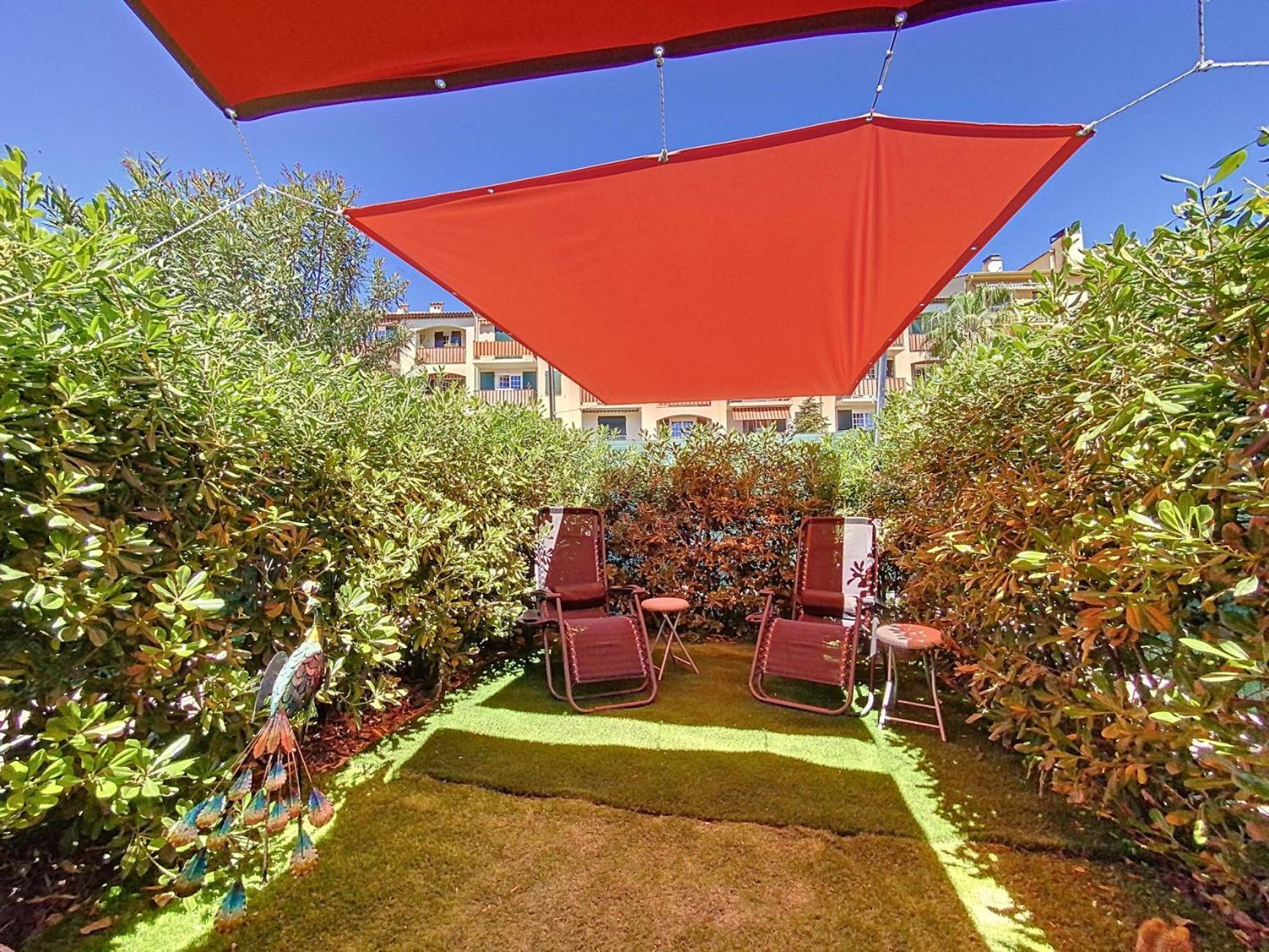 Cosy, Wi-fi, Jardin & Parking, Jasmins Entre Cannes Et Antibes Apartment Vallauris